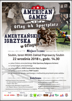 Announcing American games at the site of Oflag 64